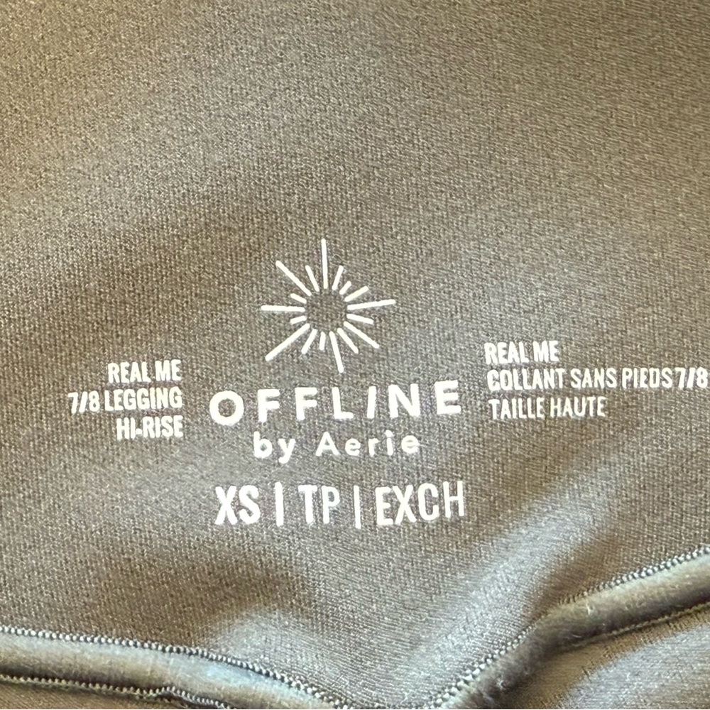 Aerie Gray 7/8 Legging